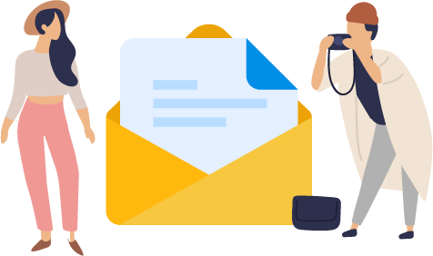 メールニュースを登録しよう！